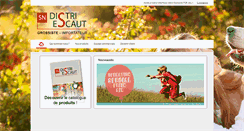Desktop Screenshot of distriescaut.com